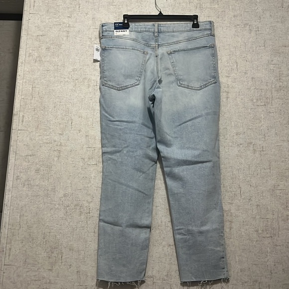 Old Navy High-Rise O.G. Straight Ankle Jeans - Picture 5 of 7
